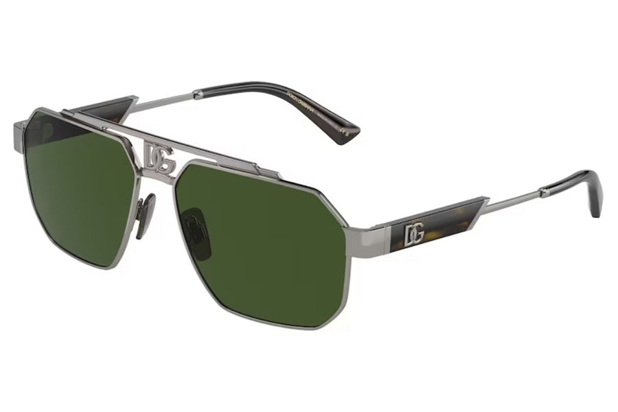 DOLCE GABBANA 0DG2294 / Gunmetal & Dark Green