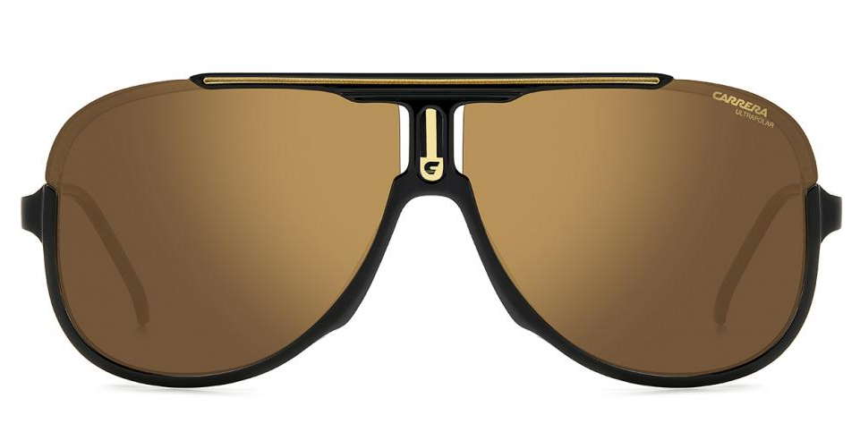 Carrera 1059/S 0R60 YL Black Brown/Gold Polarized