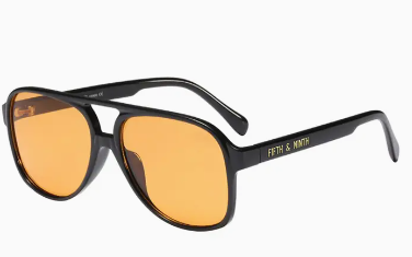 Fifth and ninth Black and orange