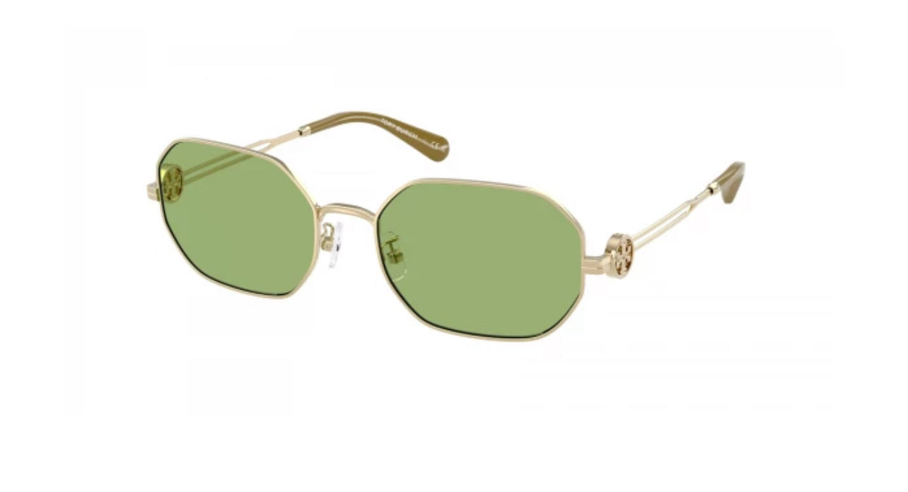 TY6113 3349/2 Shiny Light Gold/Light Green