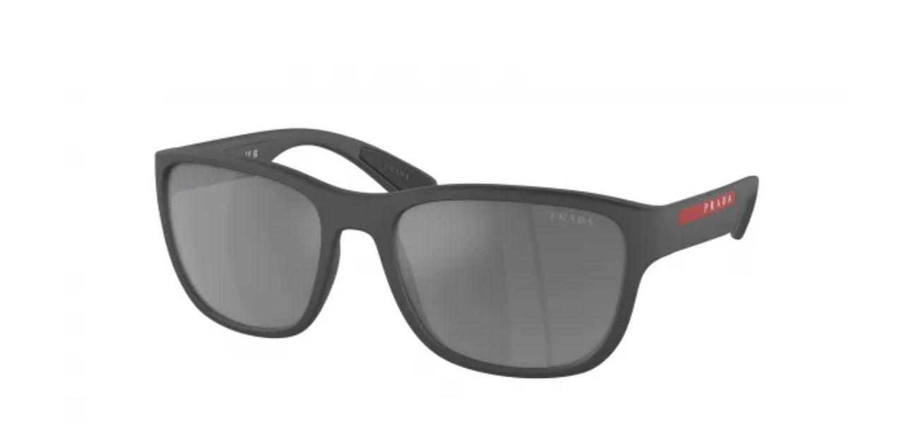 PS01US UFK5L0 Grey Rubber/Grey Mirror Black 59mm