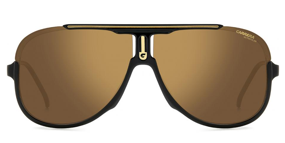 1059/S 0R60 YL Black Brown/Gold Polarized