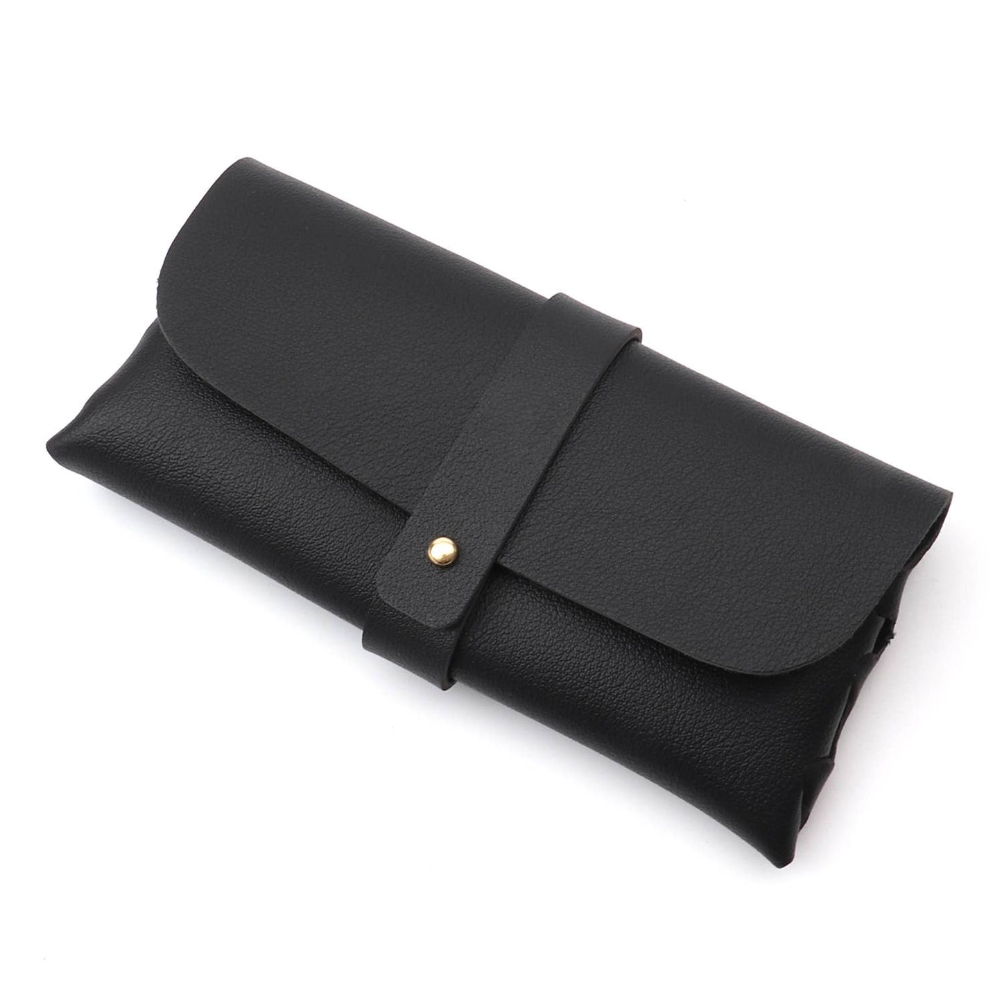 Women Square Oversize Blue Light Blocker Glasses: Black Pouch